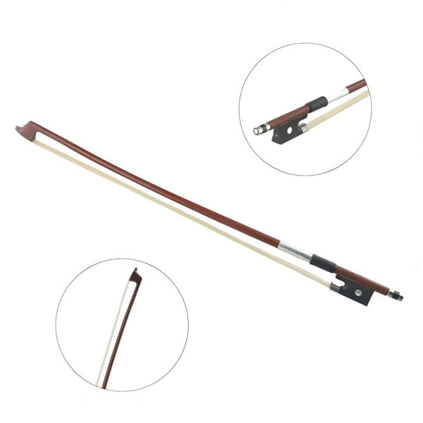 Arcus pentru vioara 1/4, lemn, fibre sintetice, maro, 55 cm - imagine 9